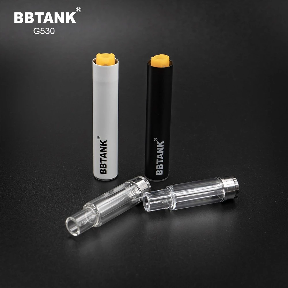 Bbtank All Glass Disposable Vape 1g 0.5g Delta Thick Oil Vaporizer Pen