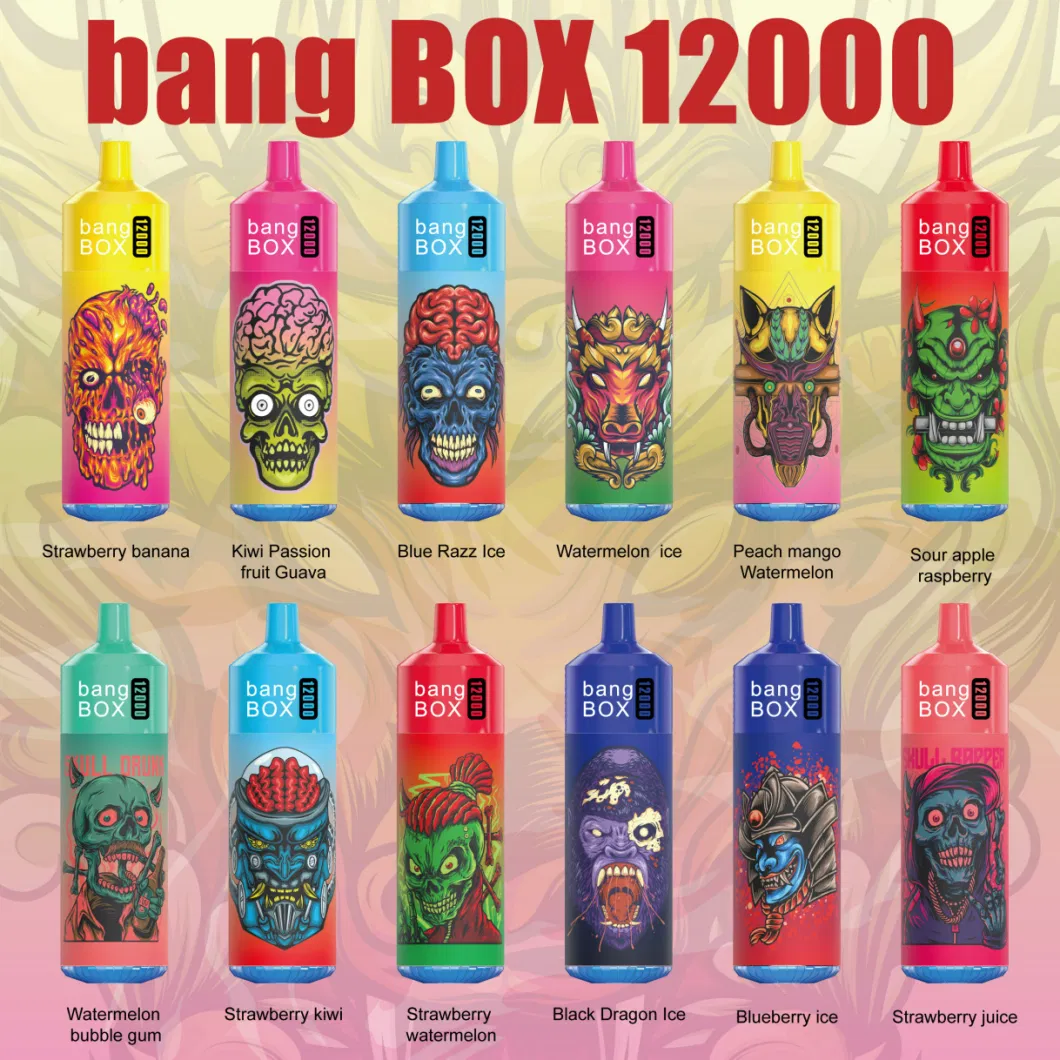 Wholesale I Vape Bang Box 12000 Puffs Disposable Vape E Cigarette 10000 12K Vapers Desechables Vaporizer