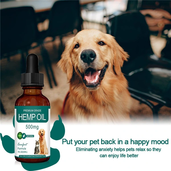 Hemp Oil Relieves Stress and Pain Pet Massage Essential Oil