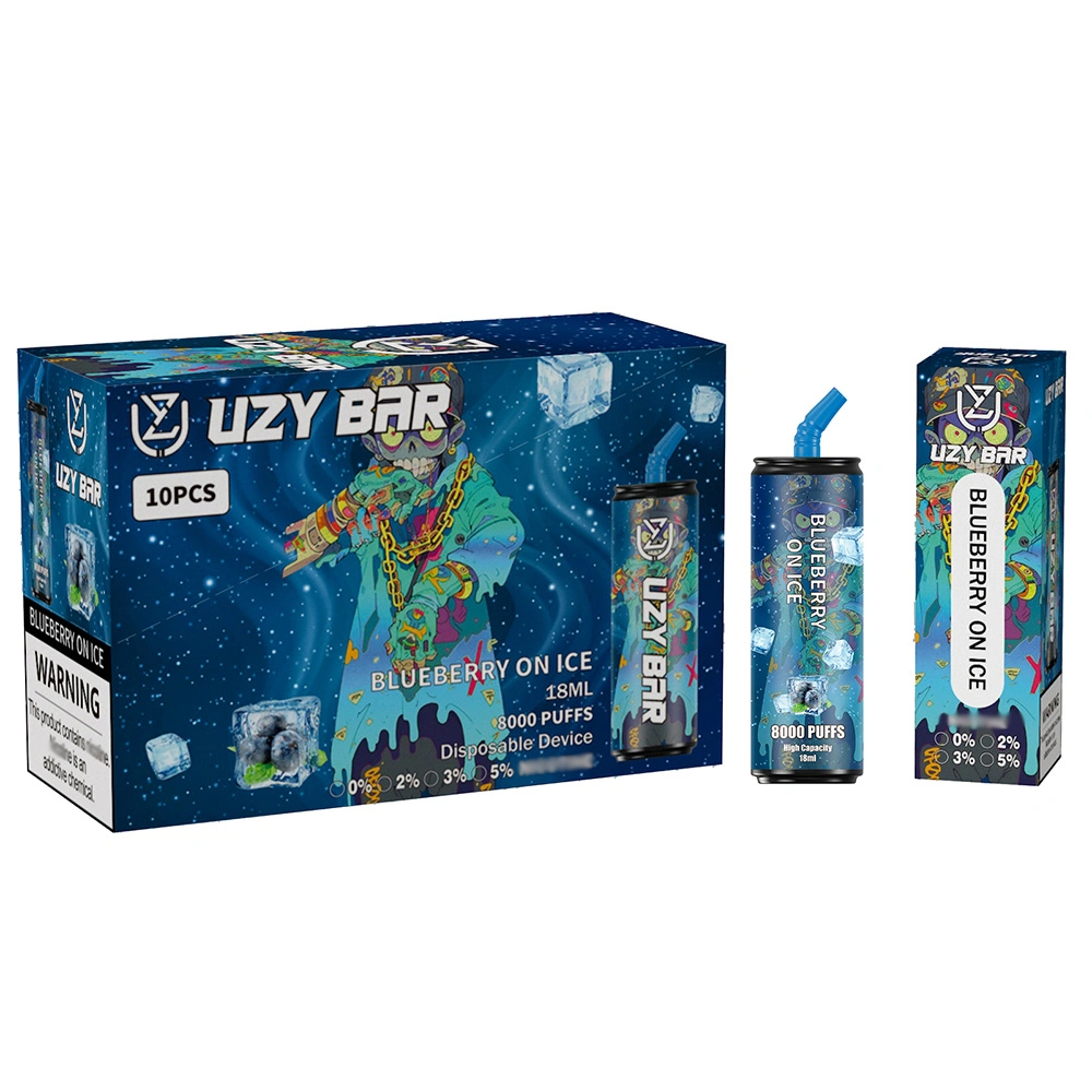 Factory Wholesale Price Uzy Bar 8000 Disposable Vape 8K Puffs 10 Flavors Rechargeable Electronic Cigarette Vs Bang King