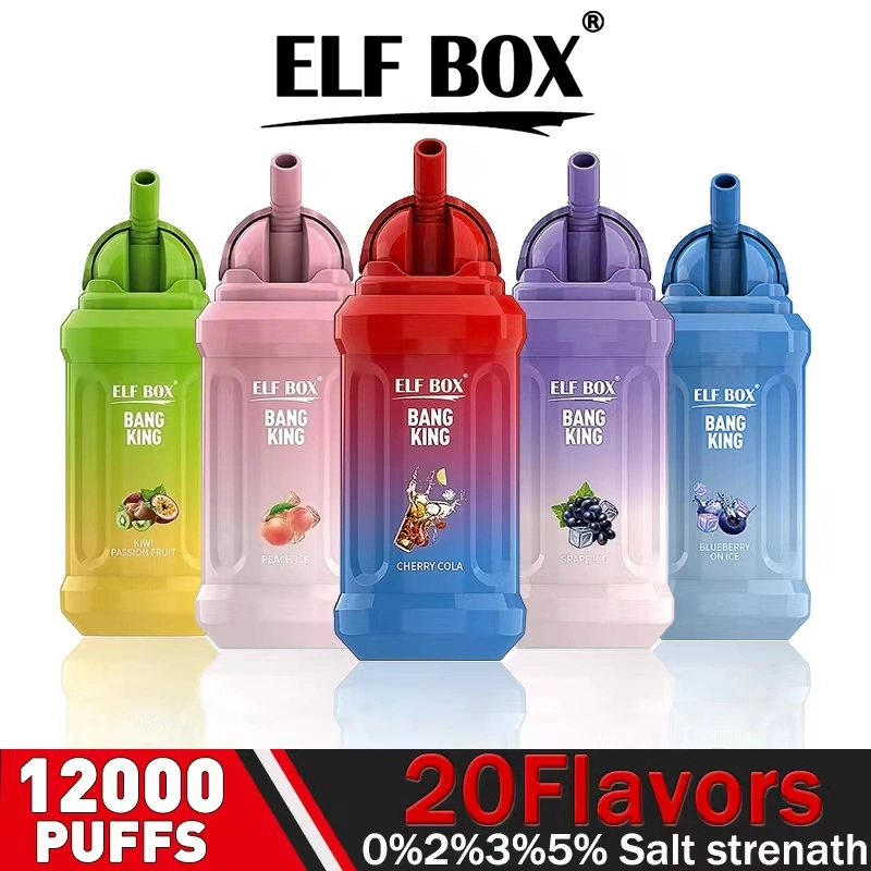 Elf Box 12000puffs Wholesale I Vape Rechargeable Disposable E Cigarette Elf Bang 15000 Puffs Vs Tornado 9000 Puffs Vape