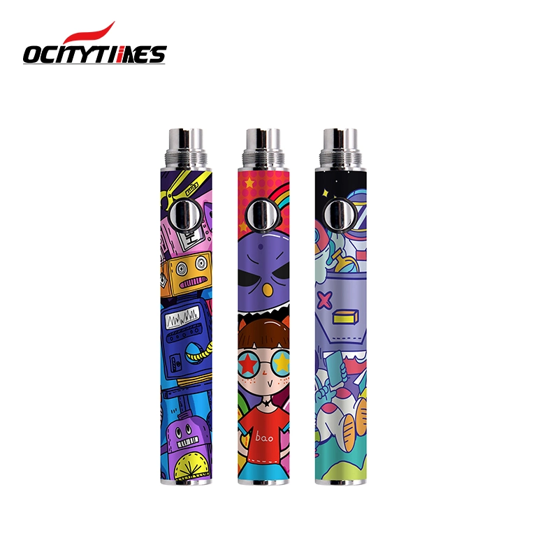 4 Level Adjustable Voltage Battery 1.7V 2.5V 3.2V 4.2V E Cigarette Vape Battery