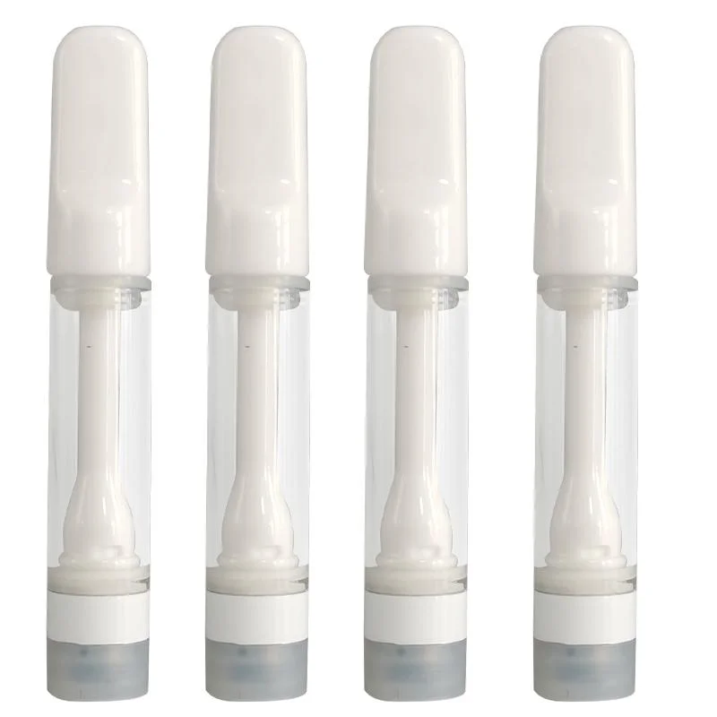 Fully Ceramic Atomizers Tips Press-on Mouthpieces No Leaking Child Lock Function Non-Refillable Atomizer Cart