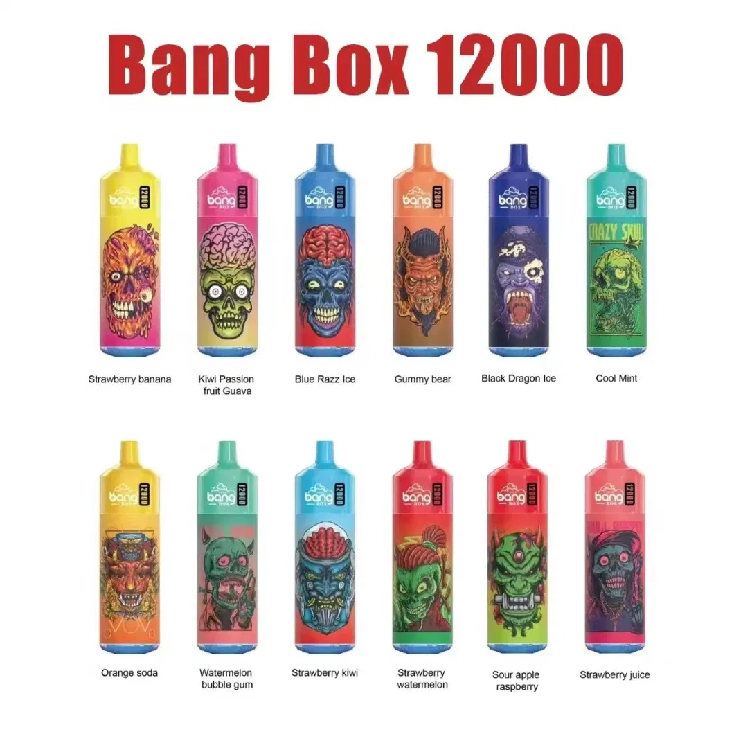 New Bang Box 12000 Puffs Vs Tornado 9000 10000 Puff Bar E Cigarette Rechargeable Vaper China Wholesale I Vape Tornado 12000 Bang XXL Disposable Vape Pen
