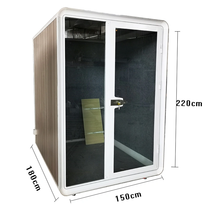 Custom Transparent Outdoor Pod Acoustical Soundproof Office Phone Booth Meeting Room Pods