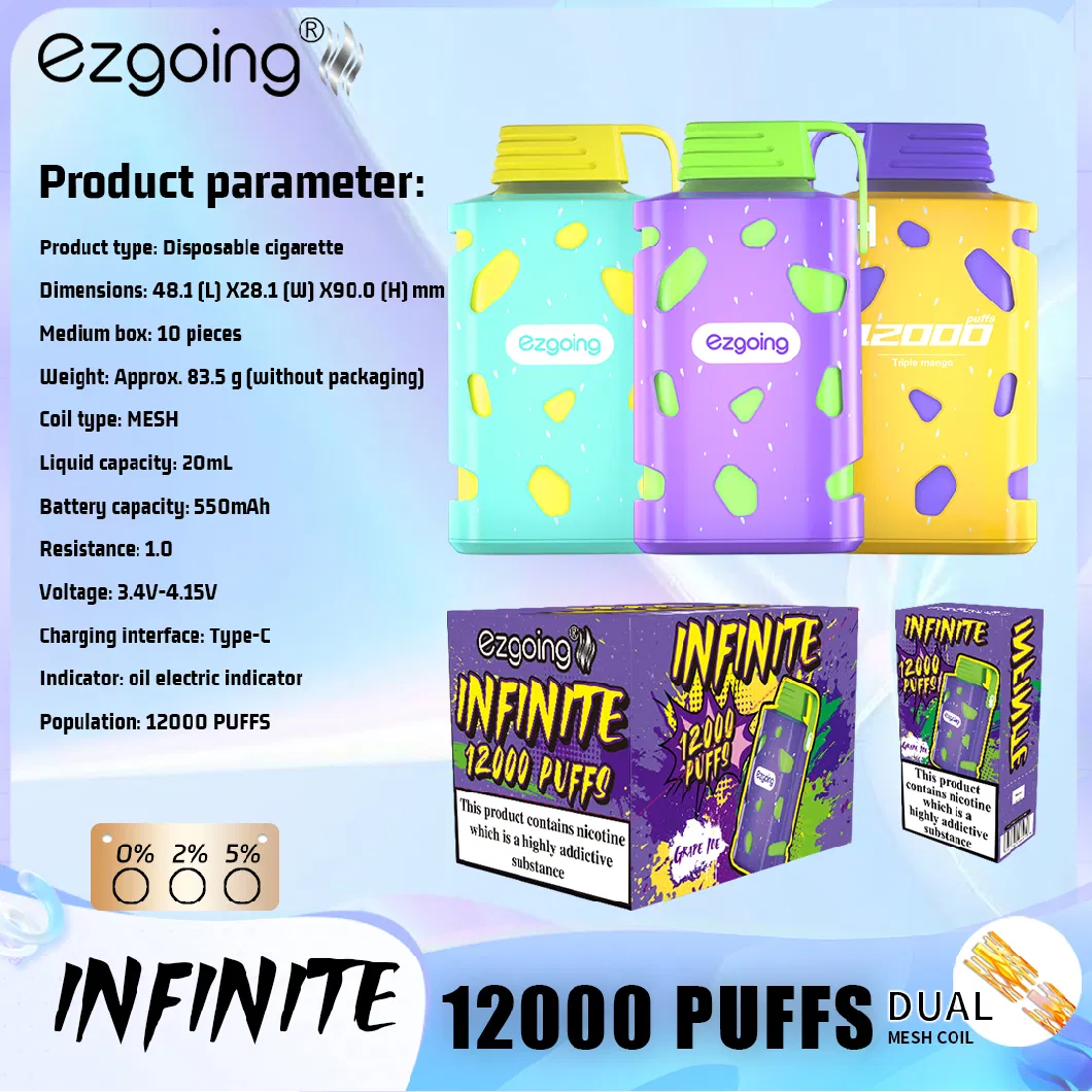 China Vape Manufacturer Supply Airflow Adjustable Fruit Flavor Zero 20 30 50 Mg Nicsalt Engangs E Cigaret