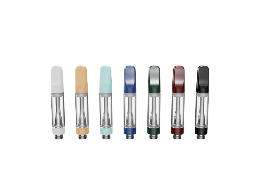 Custom Logo 510 Thread Disposable Vape Glass Atomizer E Cigarette Electric Pen 0.5ml 1ml for Thick Oil All Glass Cartridge