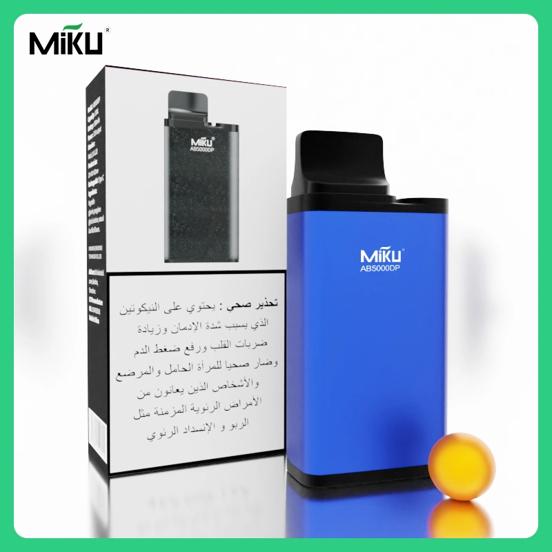 Good Quality Disposable Miku Vape Pen 5000puffs Mesh Coil Wholeale Hookah