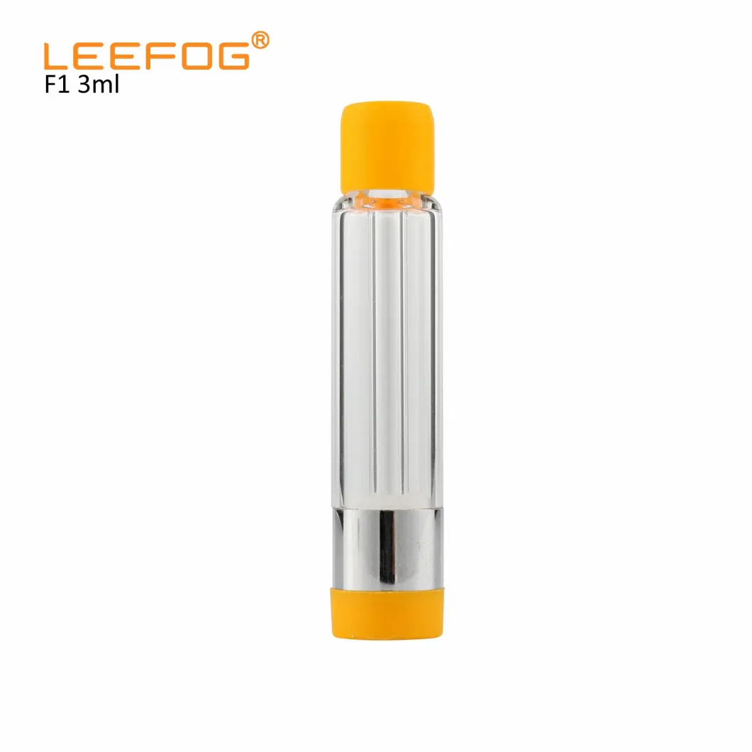 Leefog 0.5ml 1ml 2ml 3ml All Glass 510 Thread Empty Vape Cartridge