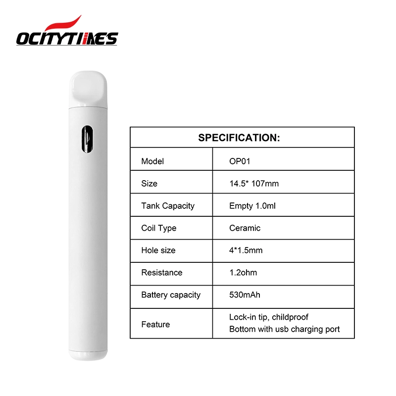 Good Taste Ceramic Core Atomizer Disposable Vape Pen Vaporizer