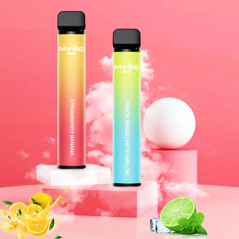 2023 New Coming Myde Multiple Fruity Flavors 800 Puffs 0% 2% 5% Nicotine Disposable Vape Pen