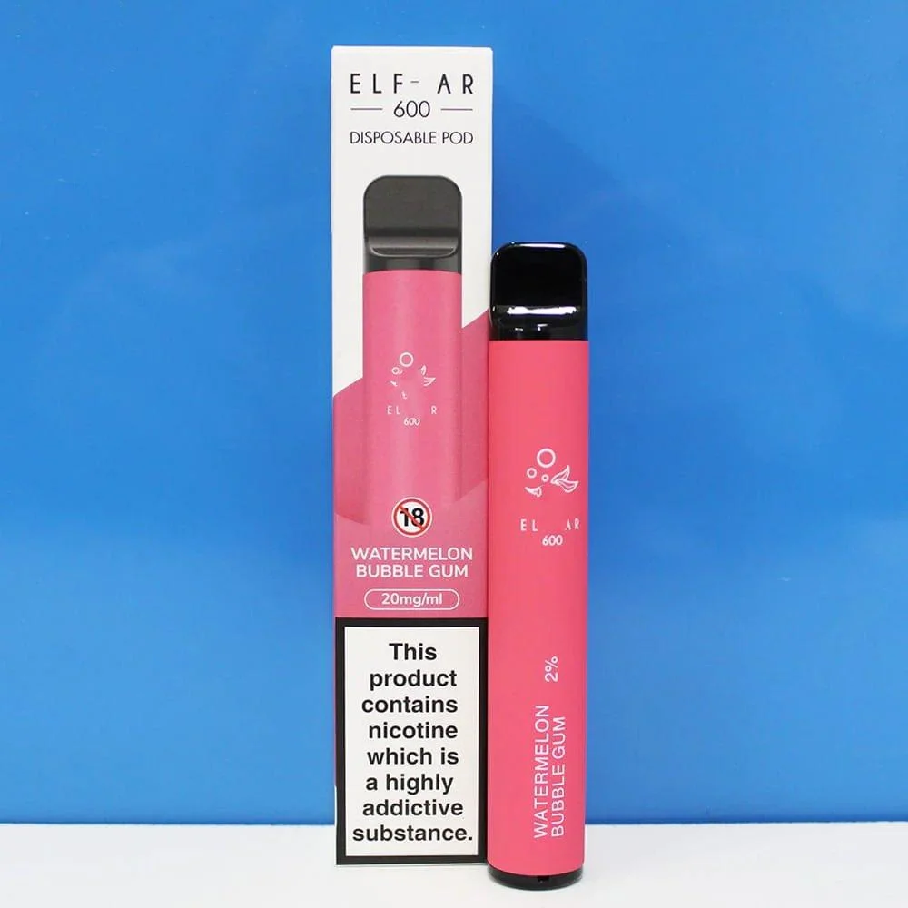 Elf 600/5000 Puff Bar 2%/5% Nicotine Wholesale Disposable Vape 600puffs Crystal 4000 PRO Max