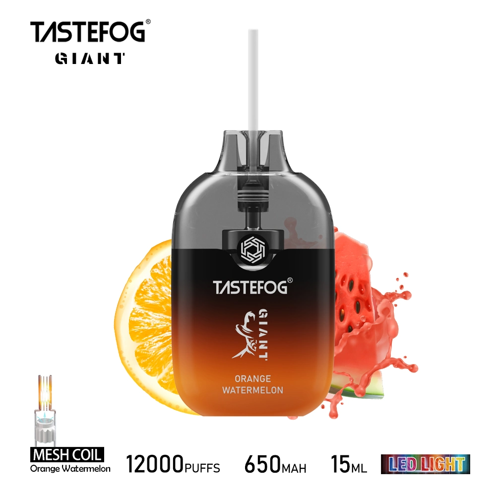 Tastefog E Cigarette 12000 Puffs Disposable Puff Vape Giant Vaporizer Wholesale