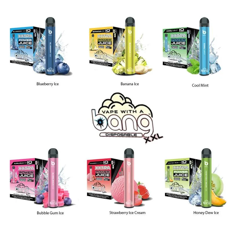 2023 Bang XXL Disposable Vape Pen 12 Flavor Vape Pod Mini E Cigarettes 2000 Puffs Vape