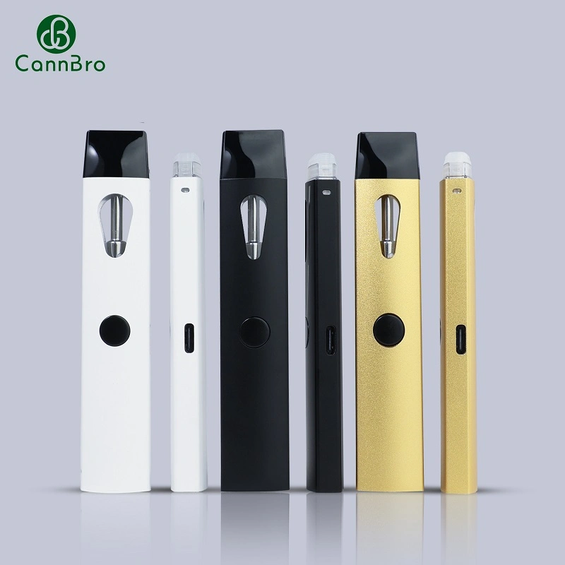 Cannbro Torch Live Resin Disposable Vape Pens 2ml 2 Gram Empty Thco Rechargeable 280mAh Battery E Cigarettes Empty 1ml Disposable Oil Vapes