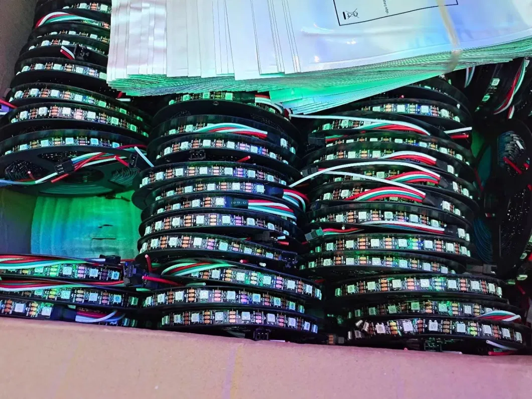 5m 6803 IC Dream Magic Color LED Strip 5050 RGB 6803 LED Strip