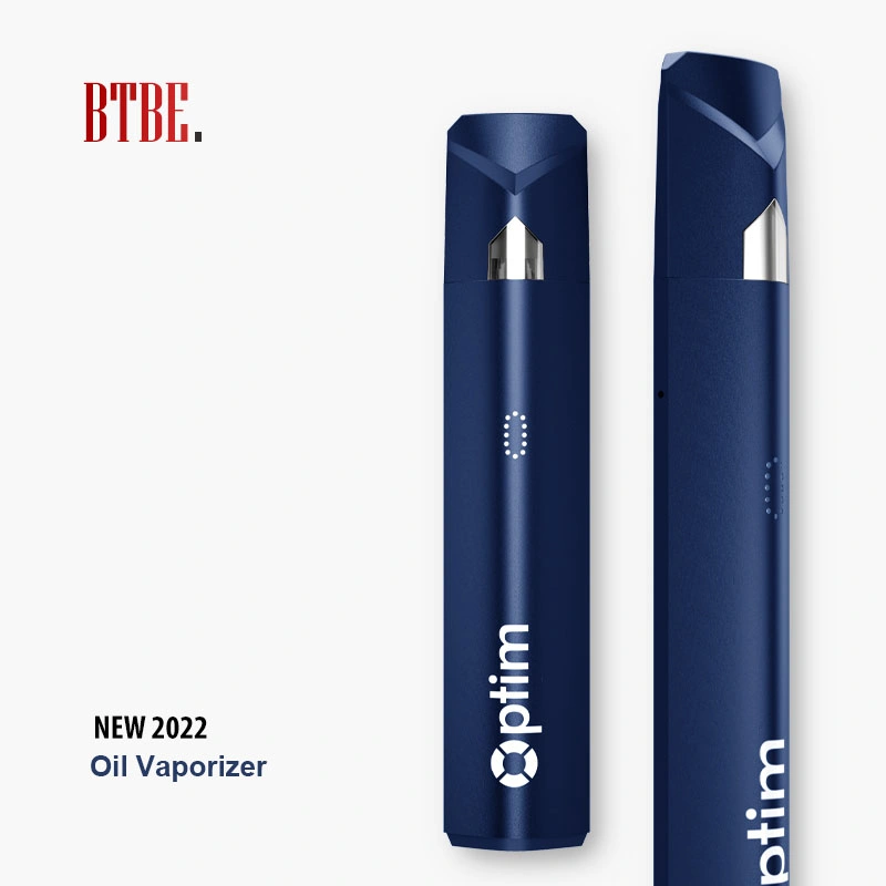 Pod System Vaporizer Oil Vape No-Cotton Design Rechargeable Li-ion Metal Free Tank D8 D9 Delta Hhc Rosin Resin