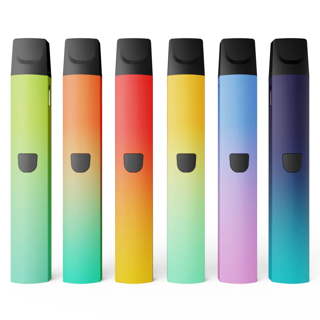 Popular E-Cigarette Pod System 280mAh Type C Rechargeable Battery Disposable Vaporizer Starter Kit Vape Cartridge Thick Oil