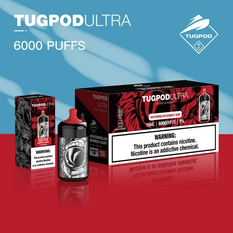 Tugboat Ultra 6000 Wholesale Vape Juice Smooth Taste Disposable Ecig