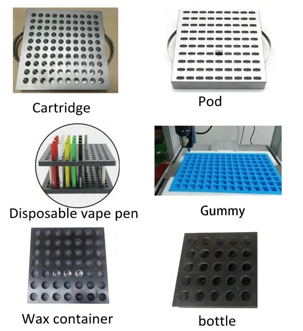 Automatic Cbg Delta8 Cbg Disposable Empty 1ml 2ml 510 Carts Vape Cartridge Capping Machine for Thick Oil