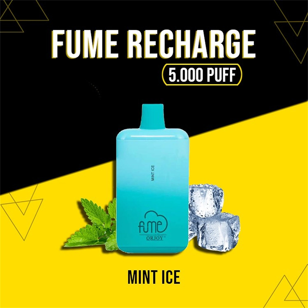 New Arrival Fume 5000 5000puffs 5K Puff Puffs E Shisha 12ml Mesh Coil Recharge Disposable Vape E CIGS Starter Kit Vaporizers Vapers Strawberry Kiwi Pod