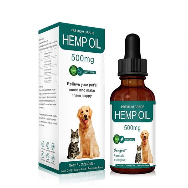 Hemp Oil Relieves Stress and Pain Pet Massage Essential Oil