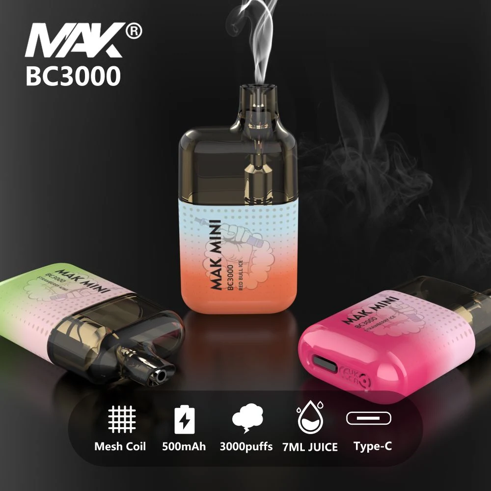 2024 USA New UK Favorite 3000 Puffs ODM 5% Nicotine Disposable Vape Vaporizers Wholesale