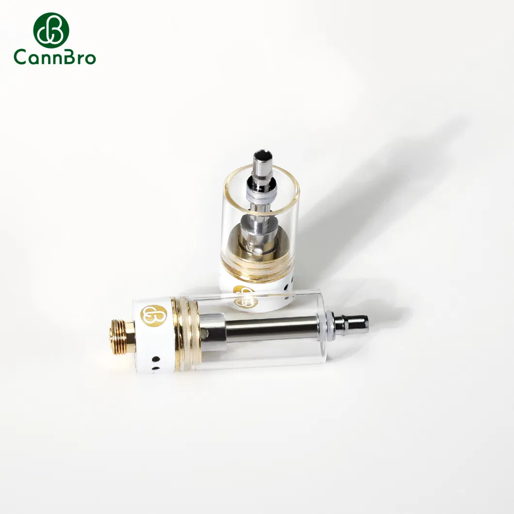 OEM&ODM 1.0m 2ml D8 D9 Delta Oil Vaporizer Screw Press Tip 2 Style 510 Thread Lead Free Glass Tank Vape Atomizer Disposable Ceramic Oil Vape Pen Cartridge