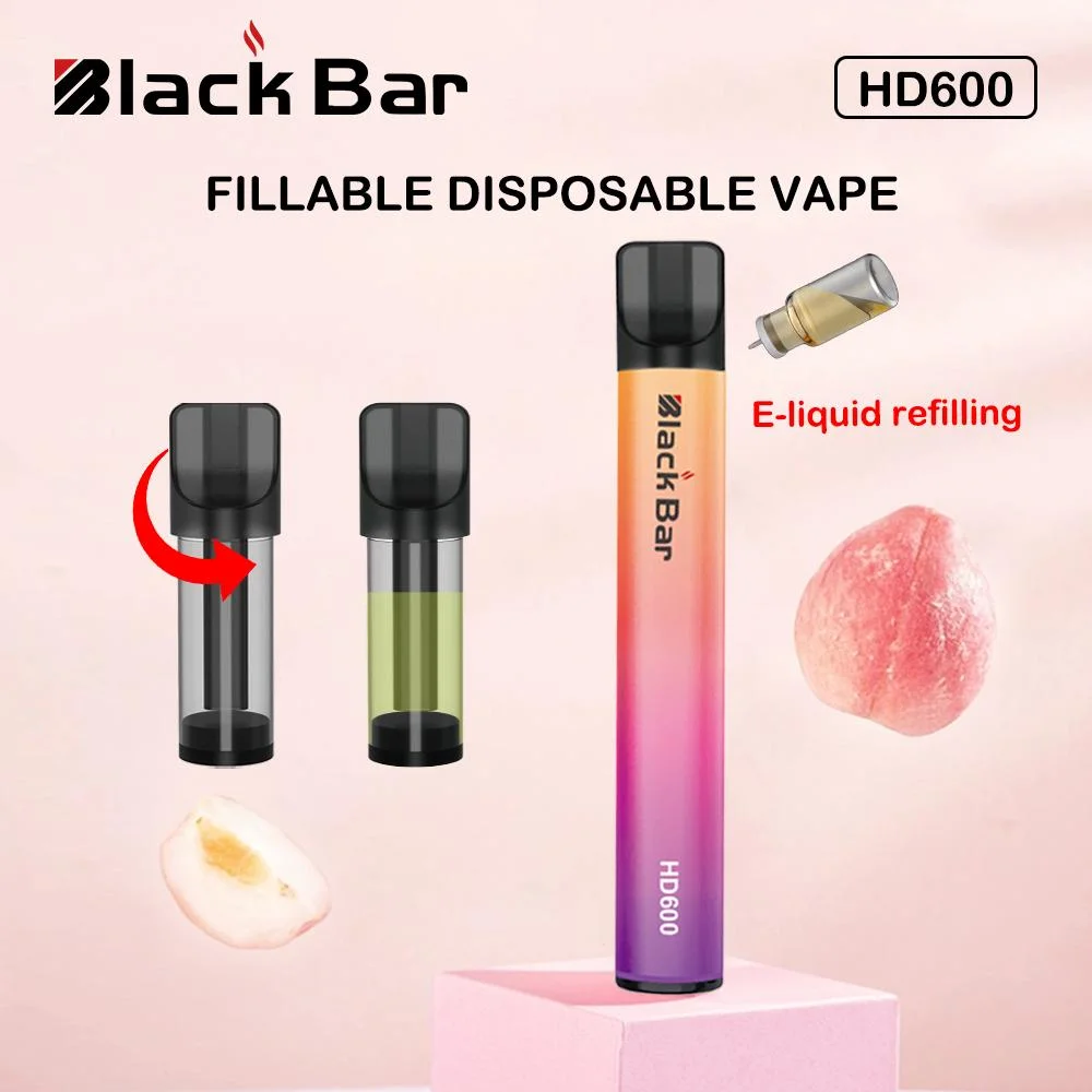 Custom Ceramic Coil D8 Hhc Delta Oil Disposable Vape Empty 2ml-4ml Vaporizer Pen Compatible with Elf Battary and Pod Replaceable Disposable Vaporizer