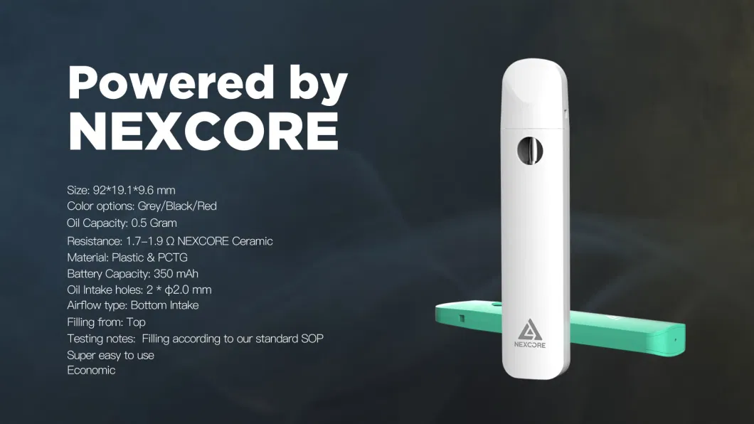 Wholesale D8 Vape Oil Starter Kits Nexcore Ceramic Pod System