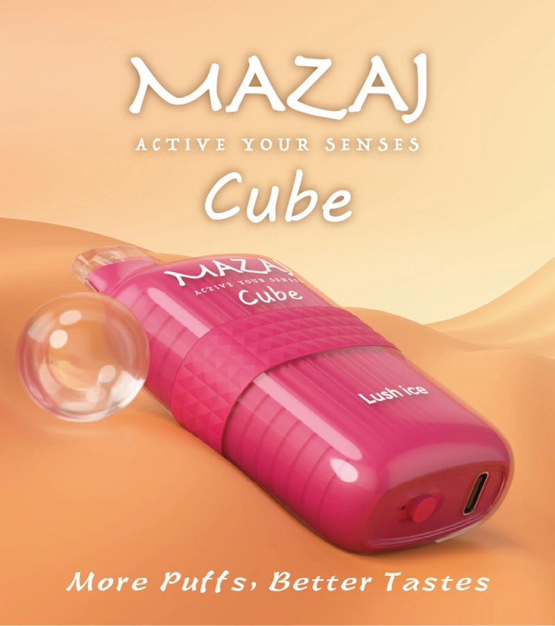 OEM/ODM Vaporizor Fruit Flavor Tastes Mazaj Cube 6000puffs Disposable Vape