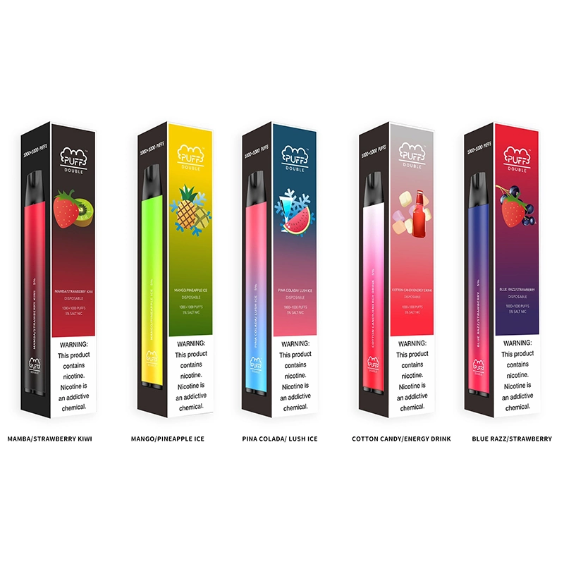 Double Flavors 2in1 Switch 2000puffs 7ml Disposable Vaporizer Electronic Cigarette