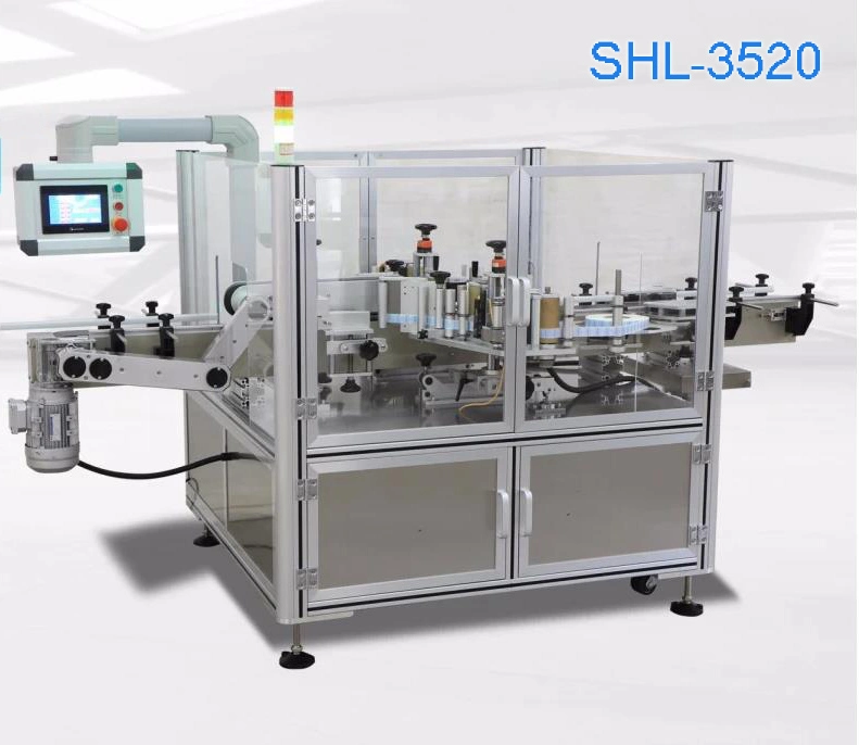 Automatic Circular Horizontal Rolling Labeling Machine for Small Ampoule Tube, Electronic Cigarette