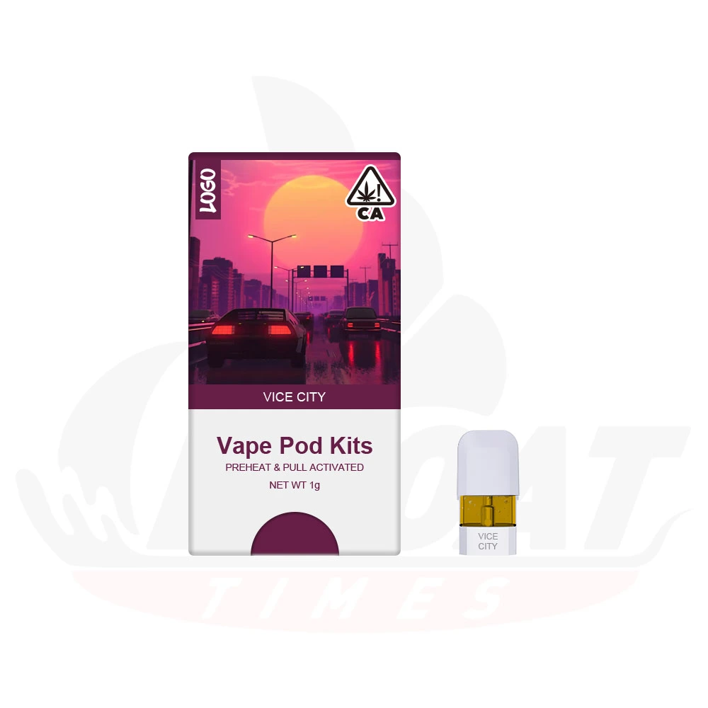 Pod Vape 1ml D8 Oil Disposable Vape Pen Pod System 1g Distillate Refilled Empty Disposable Vape