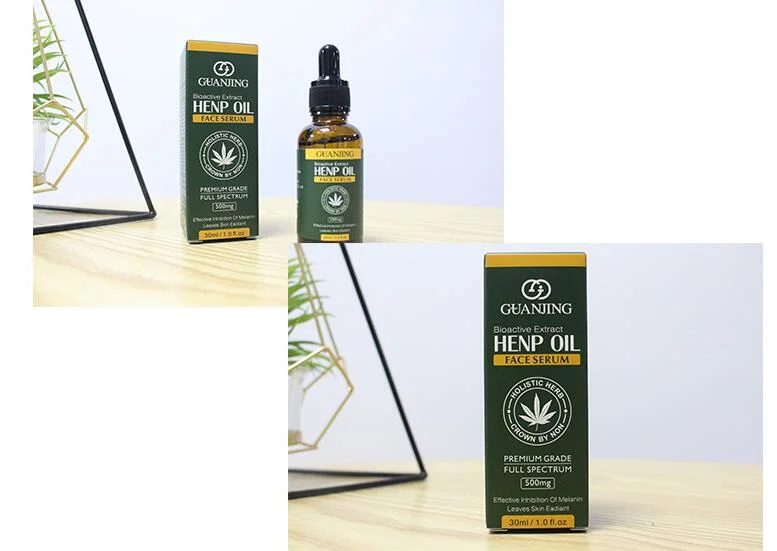 Hot Selling Herbal Hemp Oil for Skin Care and Relaxing