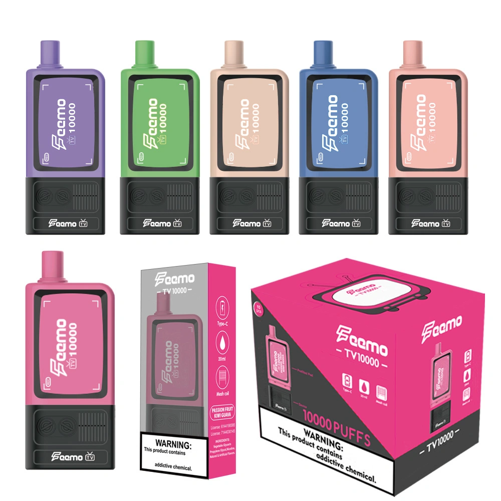 Disposable Rechargeable Electronic Cigarette Feemo T10000 (Pod+ Charging Base) Wholesale Vape