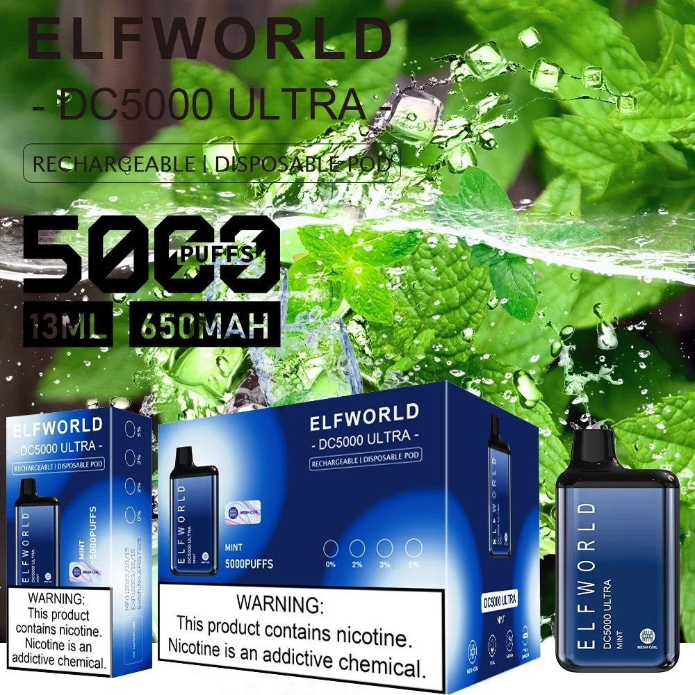 Wholesale I Vape Elfworld 5000 Puffs Disposable Vape