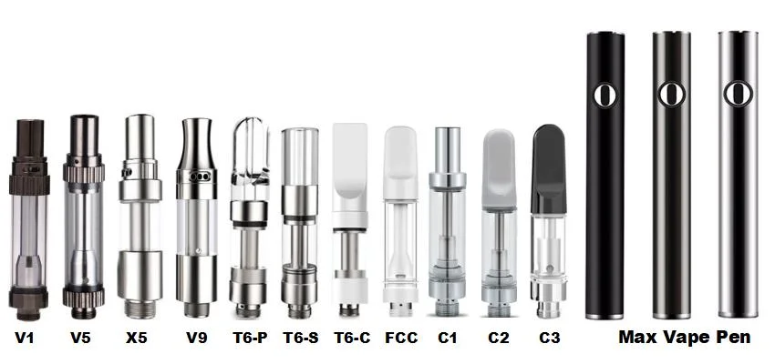 Full Ceramic Cartridge Child Proof 510 Disposable Vape Carts