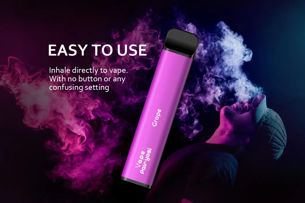 USA Hot Selling 50mg Salt Nicotine Cloud Bar Pod Device Electronic Cigarette 1600puffs Blue Razz Vape Pen Disposable E Cigarette