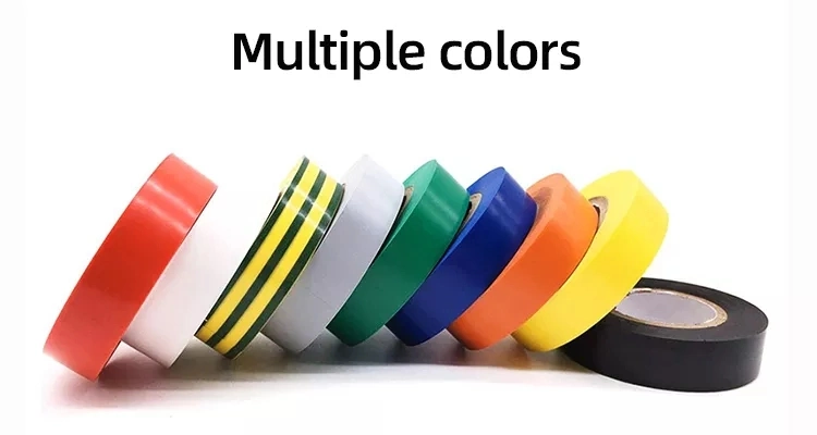 PVC Electrical Tape Price Widened and Long Insulation Variety Color Matching High and Low Temperature Resistance