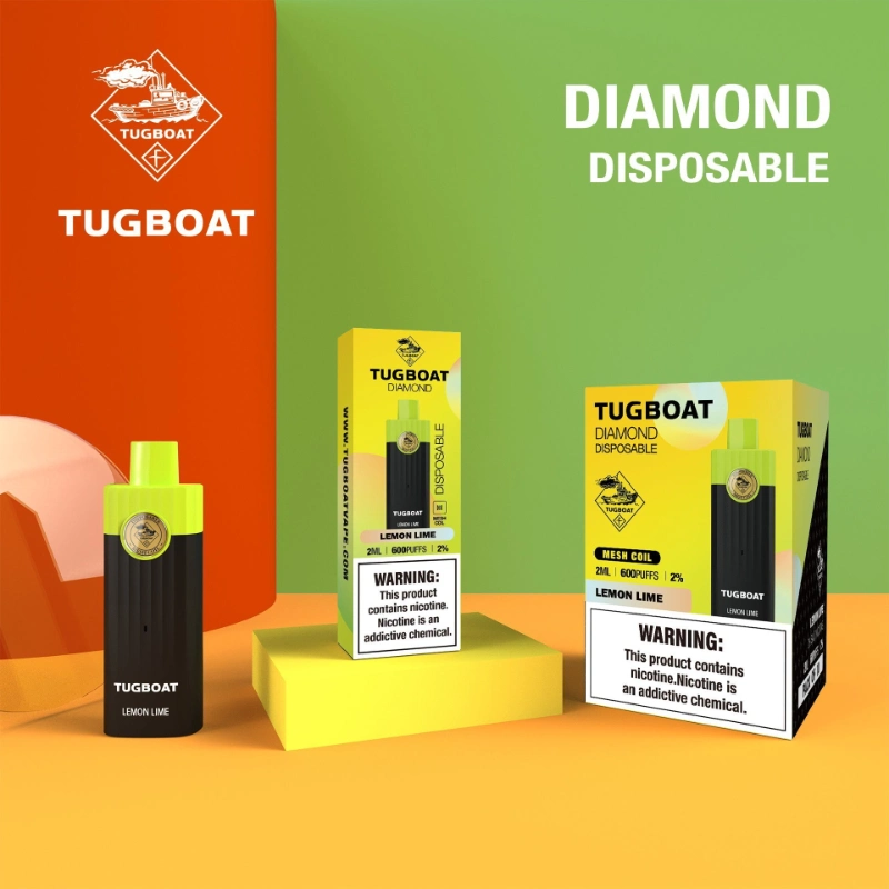 Disposable Vape Pen Tugboat Diamond 600 Puffs Evo 4500 Ultra 6000 Factory Wholesale Kk Mazaj R&M Youto Kubik Taste Fog Poco