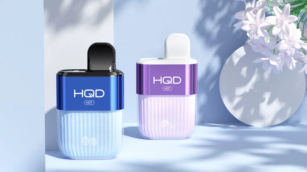 Hqd Hot Disposable Vape Pod 5000 Puffs Large Capacity E-Liquid 5% Nicotine Salt Tobacco Taste Vaporizers Quit Smoking Fruit Flavor South America