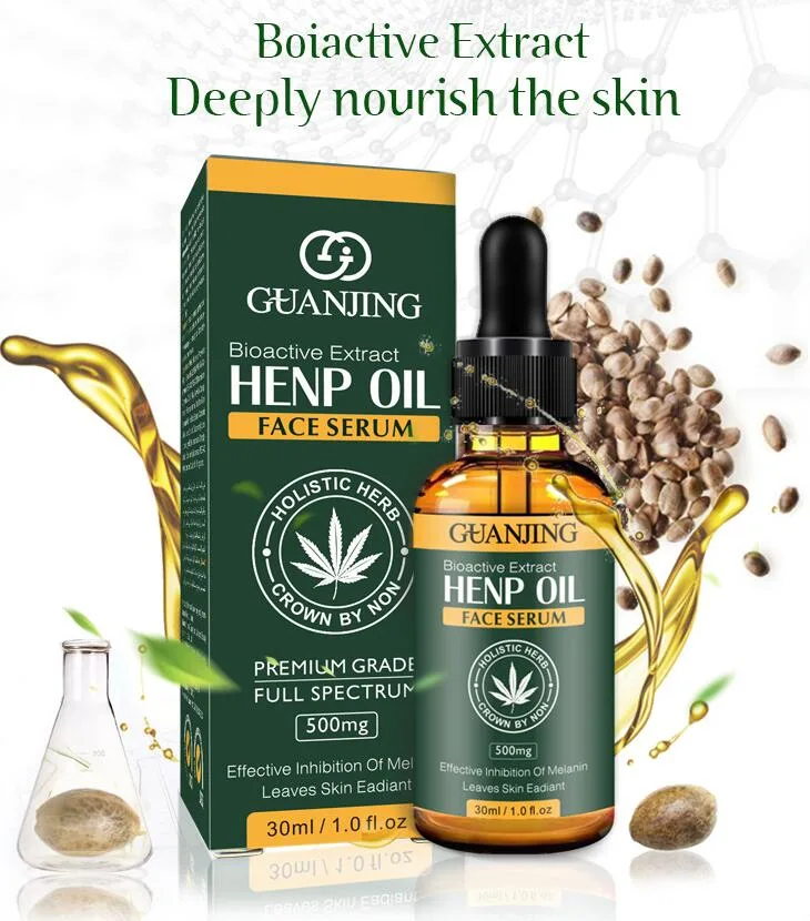 Hot Selling Herbal Hemp Oil for Skin Care and Relaxing