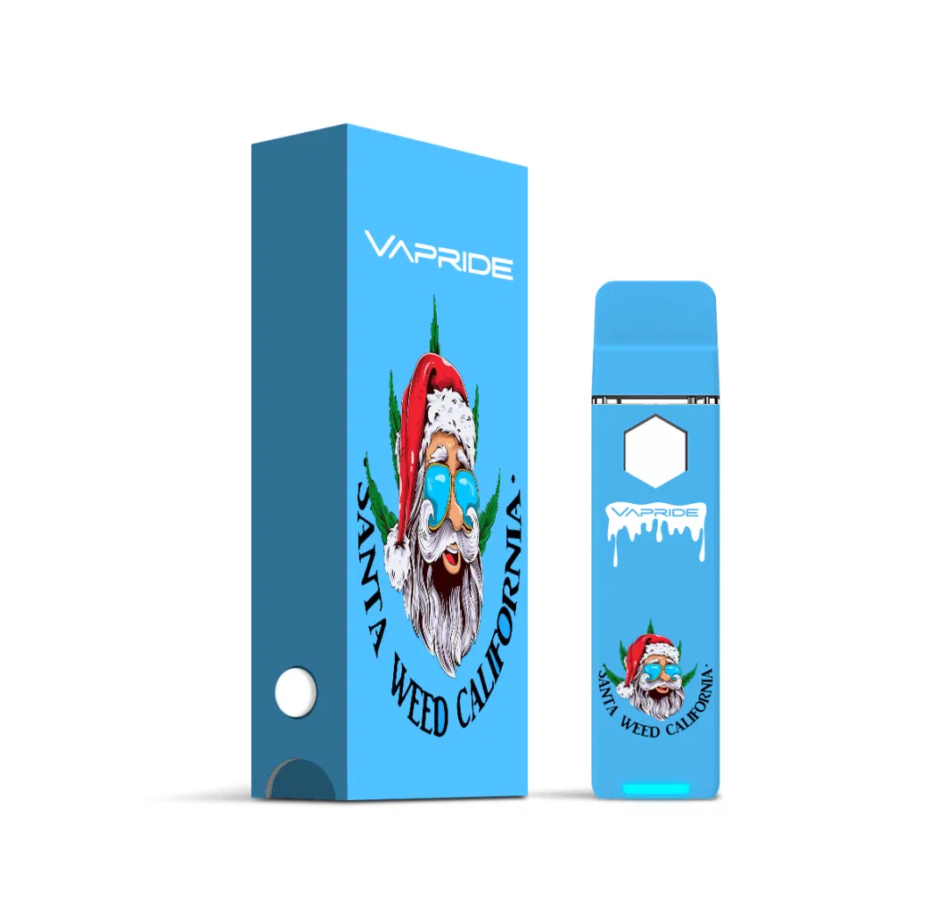 USA Ca Wholesale Custom Logo Packaging Empty 1ml 2ml Cartridge Pod Rechargeable Disposable Vape for Live Resin Rosin Hhc Thick Oil