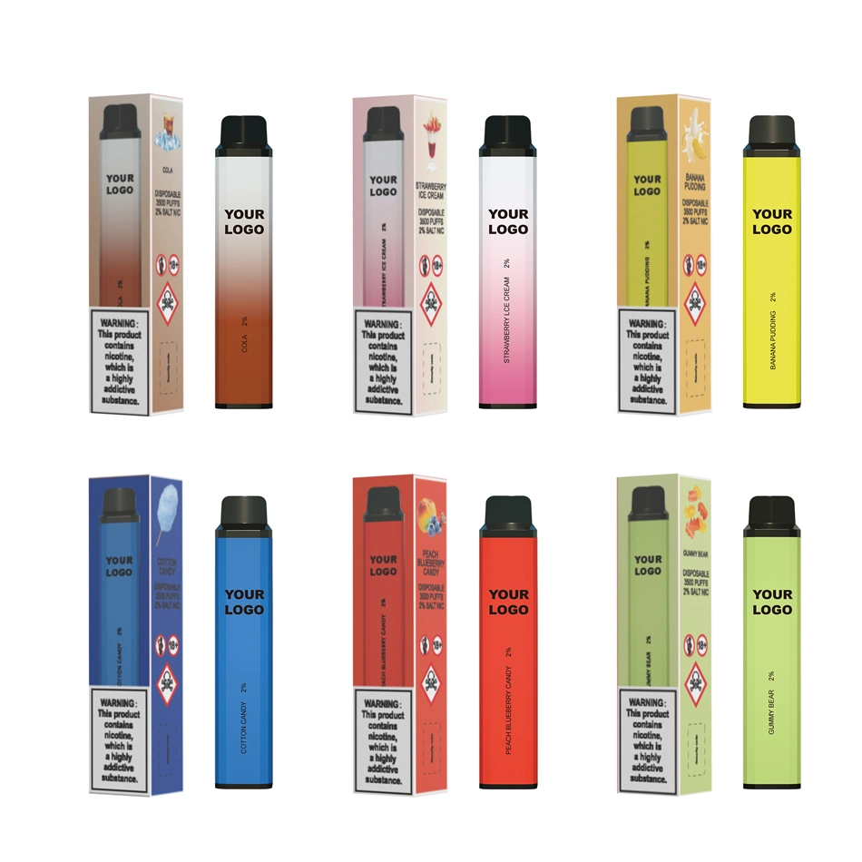 Factory OEM Best Pricing 3500 Puffs Disposable Vape Pen Bars Square Shape