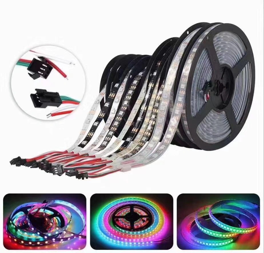 5m 6803 IC Dream Magic Color LED Strip 5050 RGB 6803 LED Strip