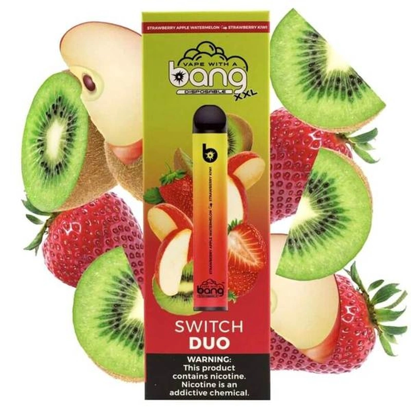 Bang Switch Dou 2500puffs Electronic Cigarettes Double Puffs 2 in 1