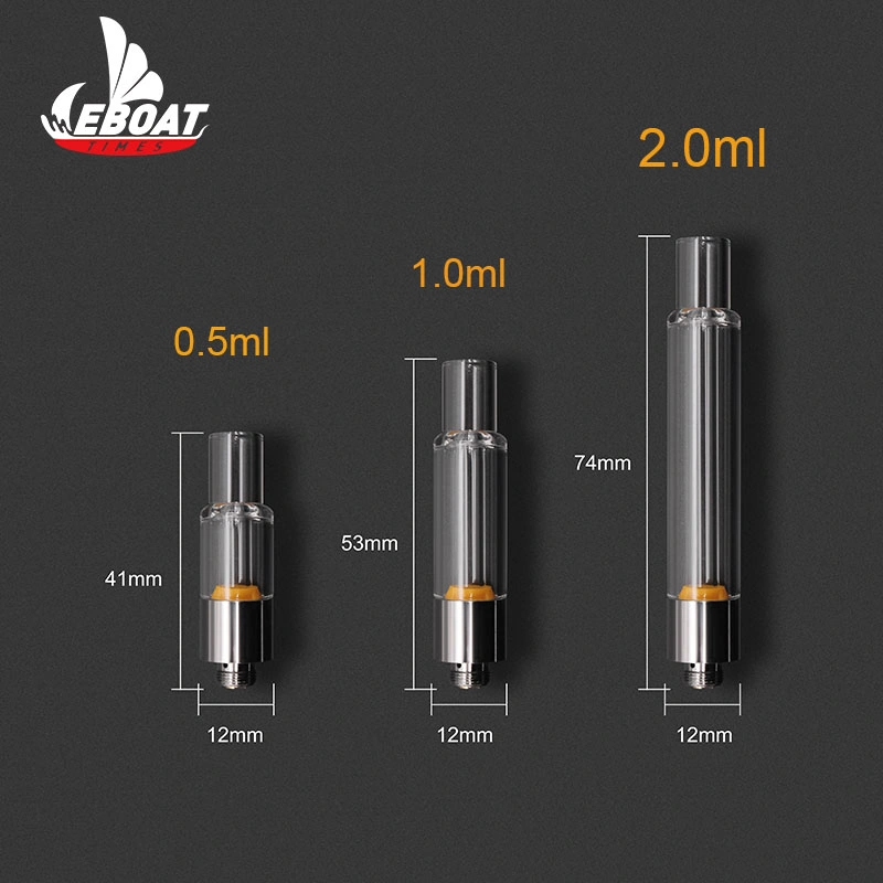 Eboattimes Full Glass Tank Thick Oil 510 Vape Atomizer