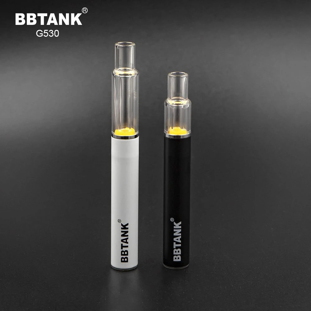 Bbtank All Glass Disposable Vape 1g 0.5g Delta Thick Oil Vaporizer Pen