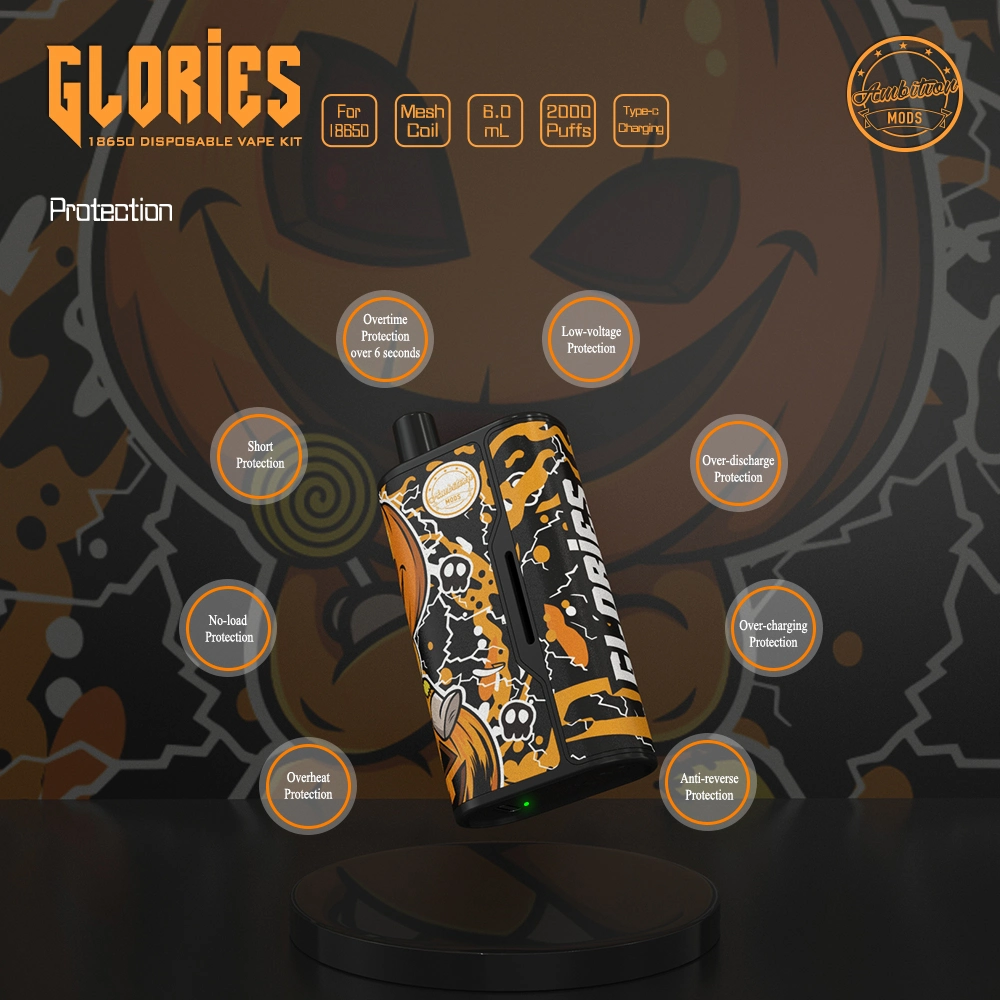 The Newest 18650 Disposable Vape Kit --Glories Kit by Ambition Mods